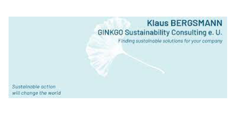 Klaus Bergman Gingko Sustainability Consulting e.U. Logo