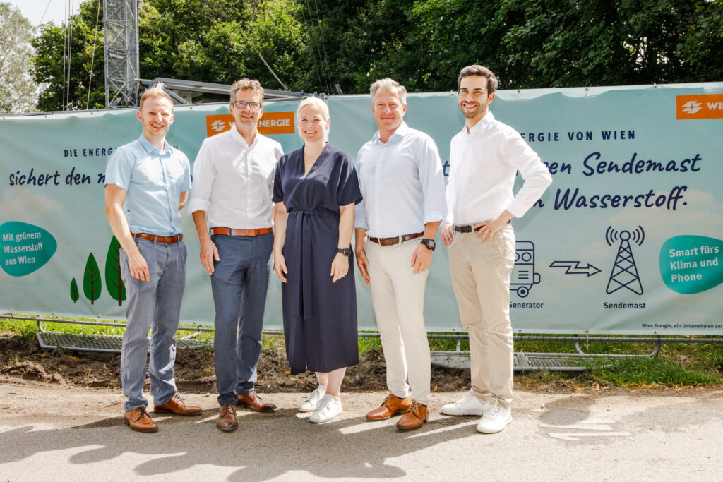 Pilotprojekt: Wasserstoff-Brennstoffzelle bei Donauinselfest. Foto: Wien Energie/Max Kropitz