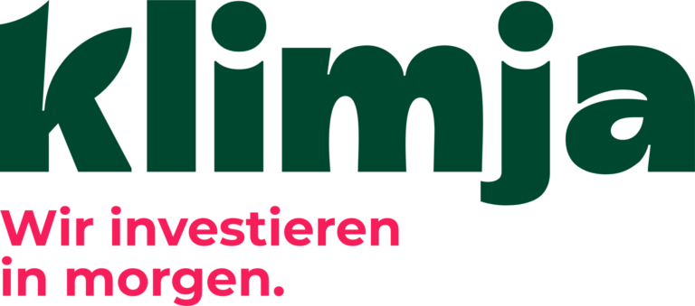 klimja Logo. Wir investieren in morgen.