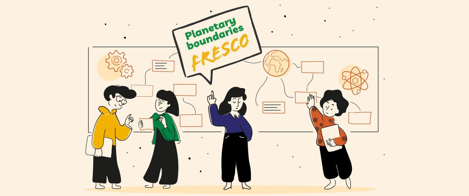 Planet Boundaries Fresk