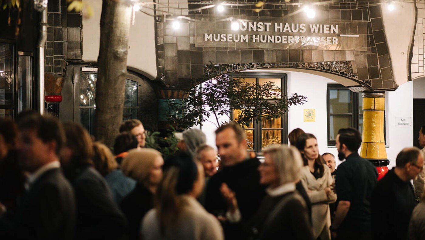 Ein Climate Lab Feier im Kunsthaus Wien