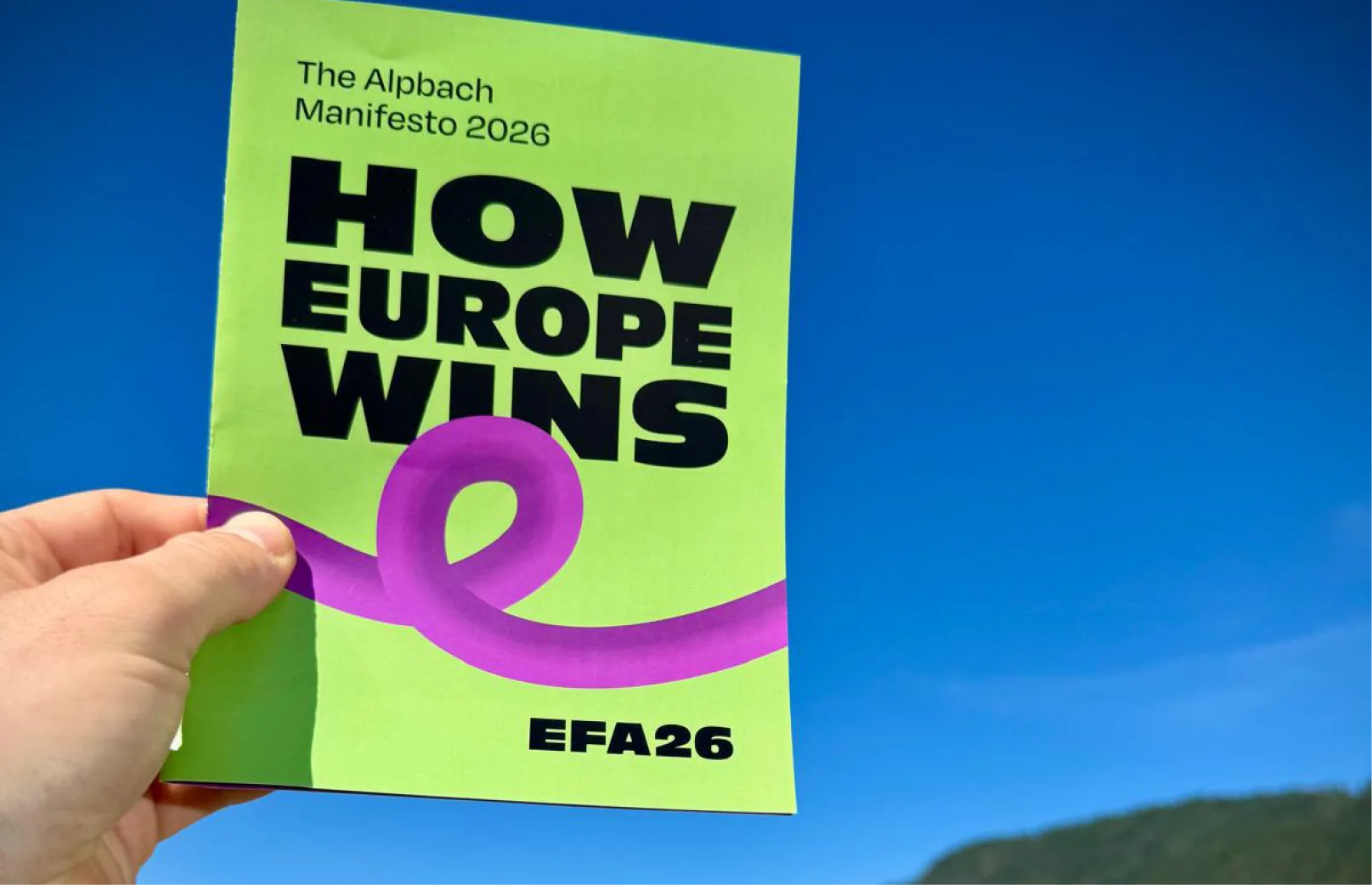 "How Europe Wins" Impact Hub Vienna leads the process for the European Alpbach Forum's manifesto