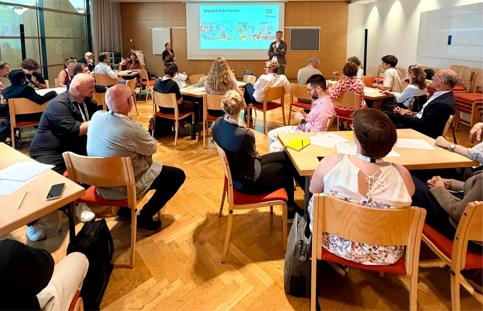 Impact Hub Vienna leads a session at the European Alpbach Forum