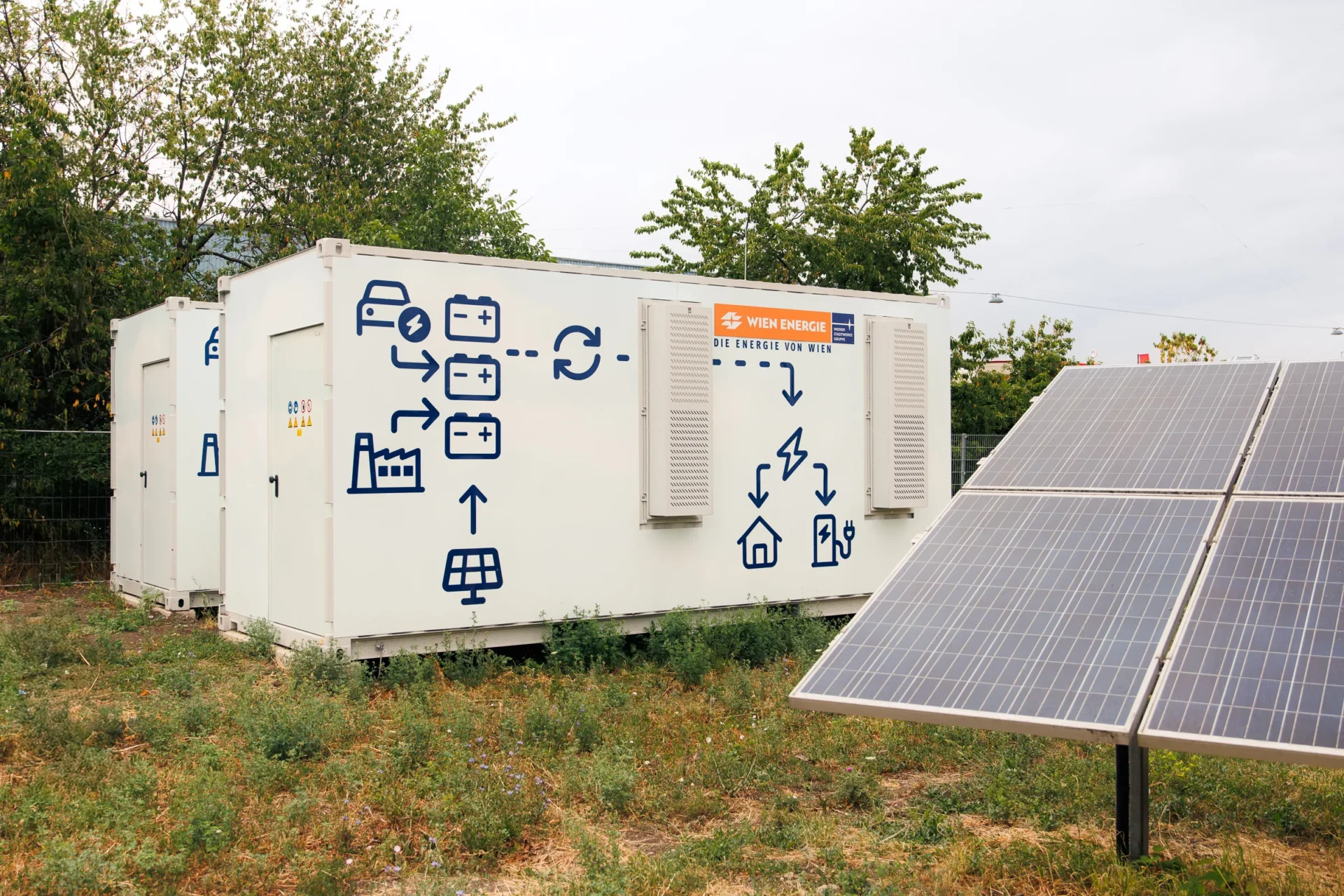 Wien Energie battery storage unit