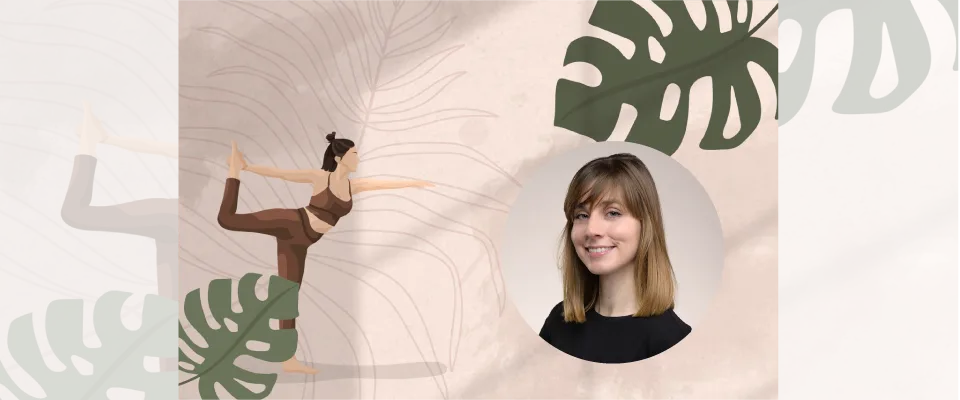 Yoga Poses und Porträtfoto von Franziska Teixera